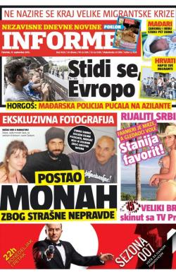 Informer - broj 1028, 17. sep 2015.