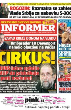 Informer - broj 1124, 12. jan 2016.