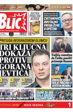 Blic - broj 8128, 4. okt 2019.