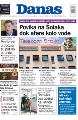 Danas - broj 8554, 1. mar 2021.