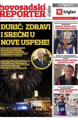 Novosadski reporter - broj 411, 30. dec 2022.