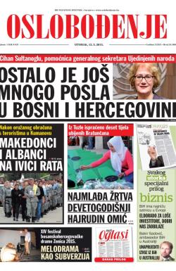 Oslobođenje - broj 24.588, 12. maj 2015.