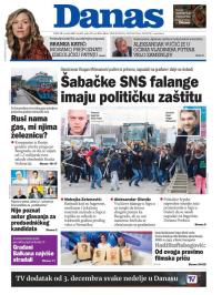 Danas - broj 8828, 30. nov 2021.