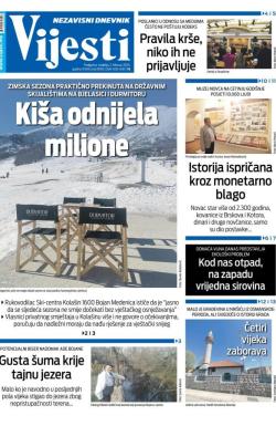Vijesti - broj 9614, 2. feb 2025.
