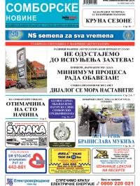 Somborske novine - broj 3076, 7. jun 2013.
