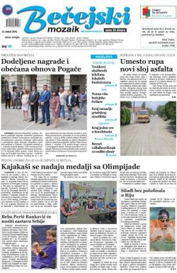 Bečejski mozaik - broj 707, 12. avg 2016.