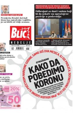 Blic - broj 8628, 7. mar 2021.