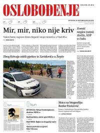 Oslobođenje - broj 26160, 26. sep 2019.