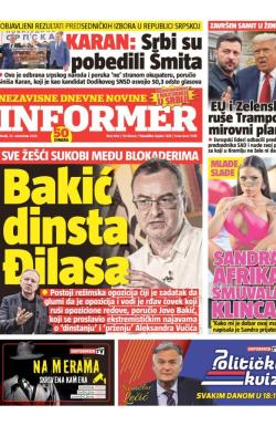 Informer - broj 4143, 25. nov 2025.