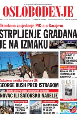 Oslobođenje - broj 24.436, 11. dec 2014.