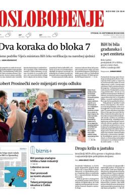Oslobođenje - broj 26144, 10. sep 2019.