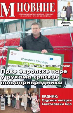 M Novine, Sr. Mitrovica - broj 893, 30. jan 2019.