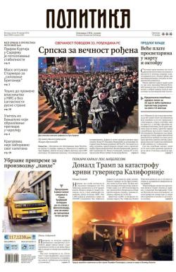 Politika - broj 39909, 10. jan 2025.