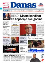 Danas - broj 6003, 7. mar 2014.
