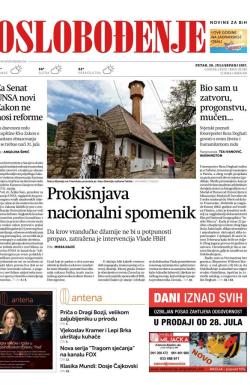 Oslobođenje - broj 25385, 28. jul 2017.
