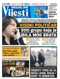 Vijesti - broj 6323, 1. nov 2015.