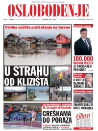 Oslobođenje - broj 24.476, 20. jan 2015.
