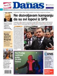 Danas - broj 5467, 17. sep 2012.