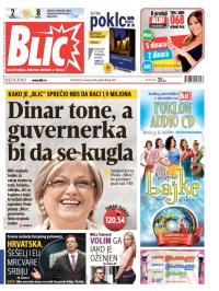 Blic - broj 6393, 28. nov 2014.