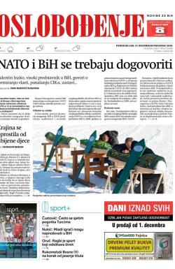 Oslobođenje - broj 25883, 17. dec 2018.