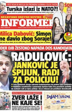 Informer - broj 1467, 21. feb 2017.