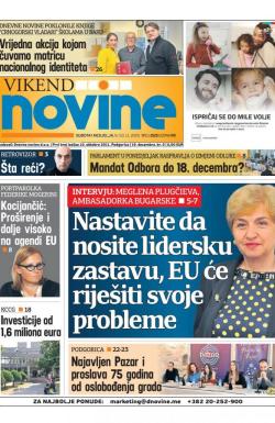 Dnevne novine - broj 2525, 9. nov 2019.