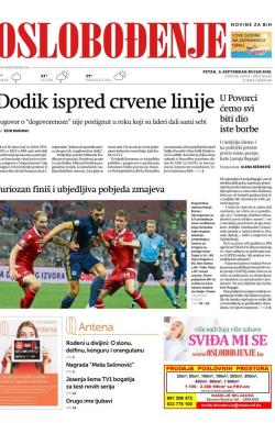Oslobođenje - broj 26140, 6. sep 2019.
