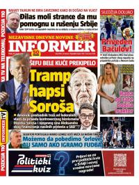 Informer - broj 4069, 29. avg 2025.