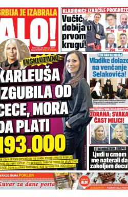 Alo - broj 3232, 23. feb 2017.