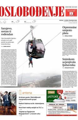 Oslobođenje - broj 25632, 6. apr 2018.