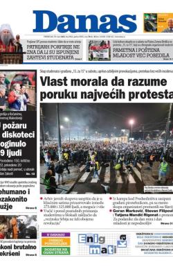 Danas - broj 9864, 17. mar 2025.