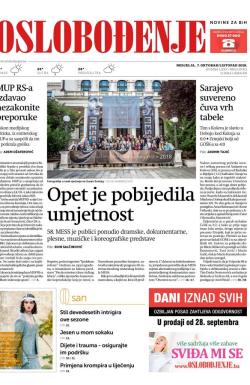 Oslobođenje - broj 25813, 7. okt 2018.