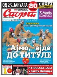 Sport - broj 20865, 23. jan 2016.