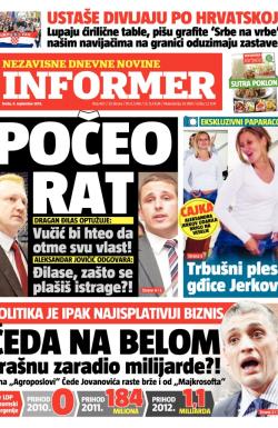 Informer - broj 407, 4. sep 2013.
