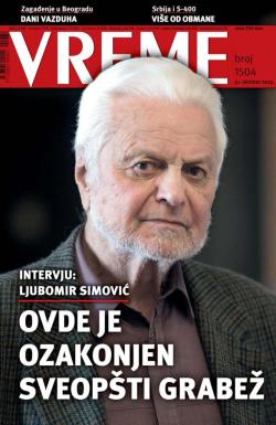 Vreme - broj 1504, 31. okt 2019.