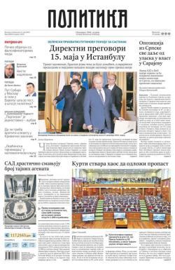 Politika - broj 40025, 12. maj 2025.