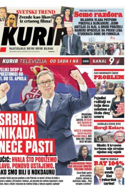 Kurir - broj 3993, 9. apr 2025.