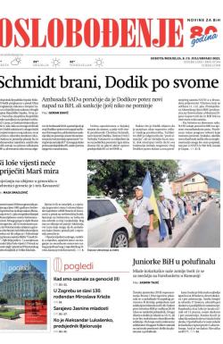 Oslobođenje - broj 27344, 8. jul 2023.
