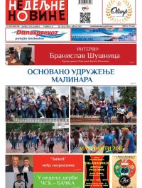 Nedeljne novine, B. Palanka - broj 2593, 28. maj 2016.