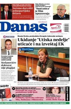 Danas - broj 6214-6215, 4. okt 2014.