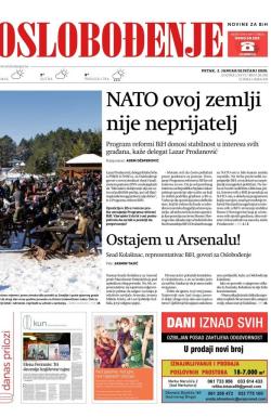Oslobođenje - broj 26256, 3. jan 2020.