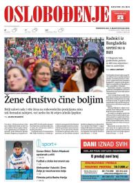 Oslobođenje - broj 26321, 9. mar 2020.