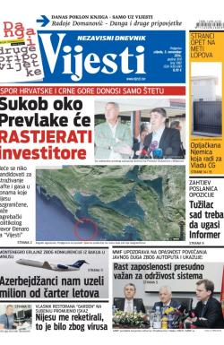 Vijesti - broj 5967, 5. nov 2014.