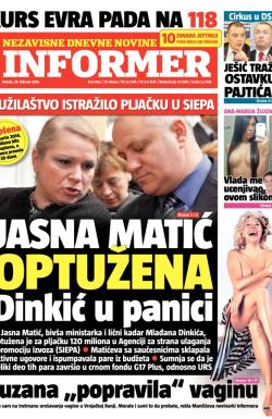 Informer - broj 855, 24. feb 2015.
