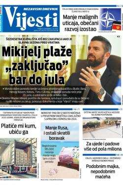 Vijesti - broj 9730, 2. jun 2025.