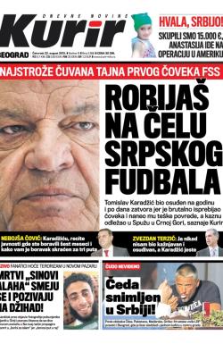 Kurir - broj 3558, 22. avg 2013.