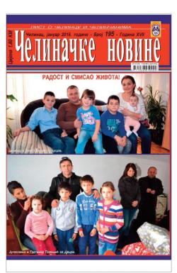 Čelinačke novine - broj 195, 25. jan 2016.