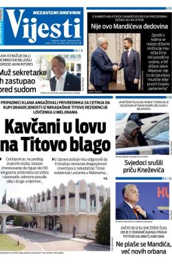 Vijesti - broj 9910, 2. dec 2025.