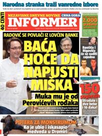 Informer CG - broj 880, 25. mar 2015.