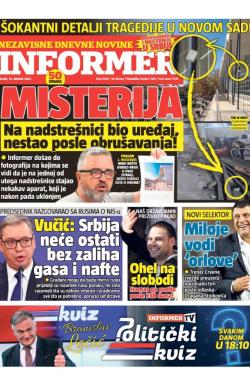 Informer - broj 4108, 14. okt 2025.